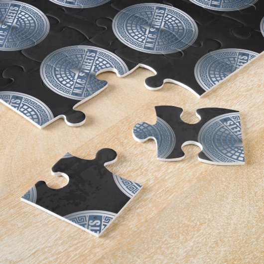 Hoesjes van mangaten NYC Legpuzzel (Zijkant)