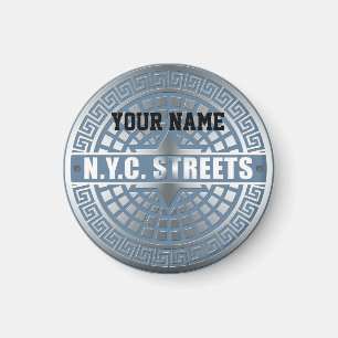 Hoesjes van mangaten NYC Magneet