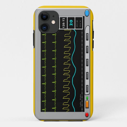 Hoesjes voor cardiale monitor iPhone en Electronic (Achterkant)