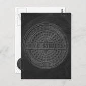 Hoesjes zwarte marmer briefkaart (Voorkant / Achterkant)