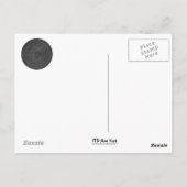 Hoesjes zwarte marmer briefkaart (Achterkant)