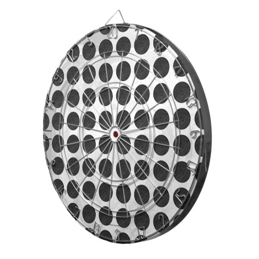 Hoesjes zwarte marmer dartbord (Voorkant Rechts)