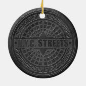 Hoesjes zwarte marmer keramisch ornament (Achterkant)