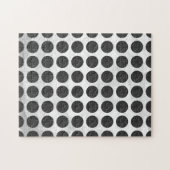 Hoesjes zwarte marmer legpuzzel (Horizontaal)