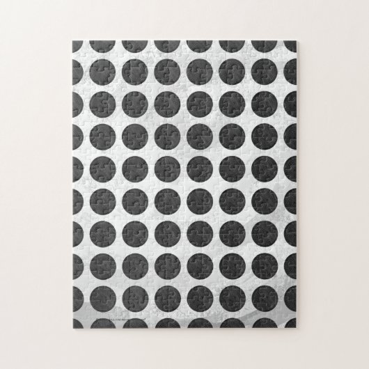 Hoesjes zwarte marmer legpuzzel (Verticaal)