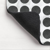 Hoesjes zwarte marmer muismat (Hoek)