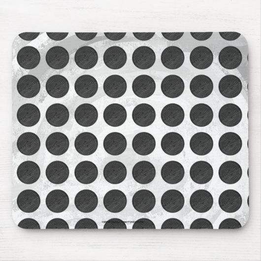 Hoesjes zwarte marmer muismat (Voorkant)