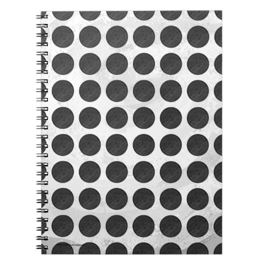 Hoesjes zwarte marmer notitieboek (Voorkant)