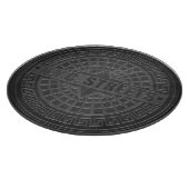 Hoesjes zwarte marmer snijplank (Hoek)