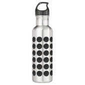 Hoesjes zwarte marmer waterfles  (Voorkant)