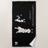 Hoesse strandhanddoek. strandlaken (Voorkant)