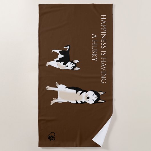 Hoesse strandhanddoek. strandlaken (Voorkant)