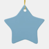 Hoest en tandpoeder keramisch ornament (Achterkant)