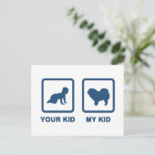 Hoest hoest briefkaart (Staand voorkant)