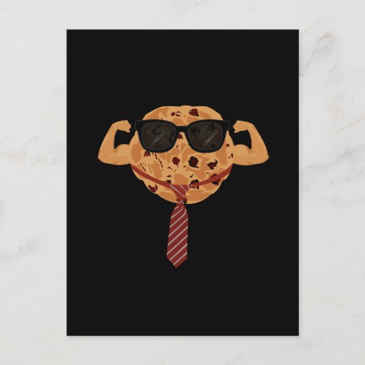 Hoest koekje - Koel Briefkaart (Voorkant)