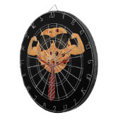 Hoest koekje - Koel Dartbord (Voorkant Rechts)