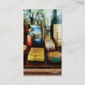 Hoest Remedies en Tooth Powder - Platinum Visitekaartje (Achterkant)