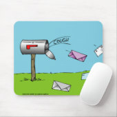Hoesten Mailbox Mousepad Muismat (Met muis)