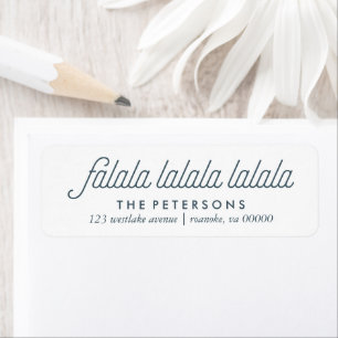 Hoesten van Holly Festive Kerstmis Etiket