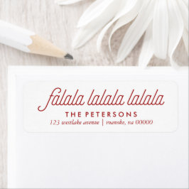 Hoesten van Holly Festive Kerstmis Etiket