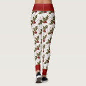 Hoesten van Holly met Red en Gold Stylish Leggings (Achterkant)