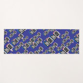 Hoesten van verschillende geluiden: "콜록콜록" (kollok yogamat (Voorkant (horizontaal))