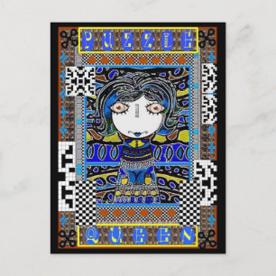 HOESTER BESSIE METT COLLECTIBLE ART BRIEFKAART