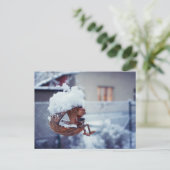 Hoestvogels in de adel briefkaart (Staand voorkant)