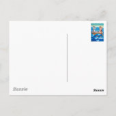 "Hoeveel aardbeien groeien er in het zee?" Briefkaart (Achterkant)