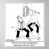 Hoeveel Acupunctuur ervaring heb je? Poster (Voorkant)