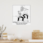 Hoeveel Acupunctuur ervaring heb je? Poster (Keuken)