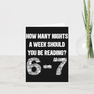 Hoeveel avonden per week lezen 6-7 67 leraar stude kaart