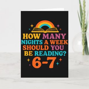 Hoeveel Avonden Per Week Moet Je 67 Me Lezen Kaart