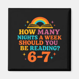 Hoeveel Avonden Per Week Moet Je 67 Me Lezen Magneet