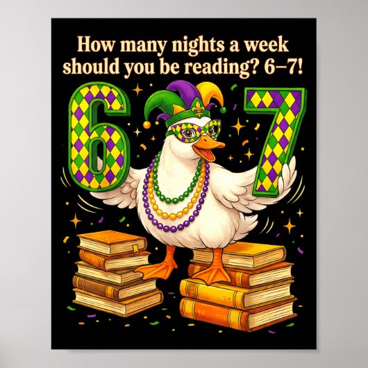 Hoeveel avonden per week moet je 67 Thee lezen Poster (Voorkant)