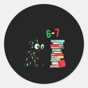 Hoeveel avonden per week moet je 6–7 C lezen Ronde Sticker