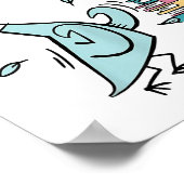 Hoeveel avonden per week moet je 6 7 lezen poster (Hoek)