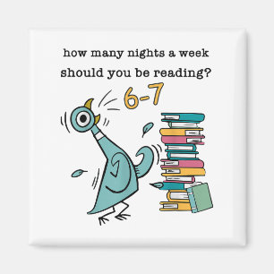 Hoeveel avonden per week moet je 6-7 lezen T Magneet