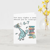 Hoeveel Avonden Per Week Moet Je 6 7 S Lezen Kaart (Gele Bloem)