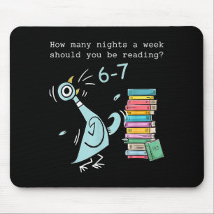 Hoeveel avonden per week moet je 6–7 T lezen Muismat