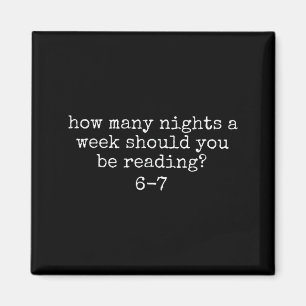 Hoeveel Avonden Per Week Moet Je Lezen 6 7  Magneet