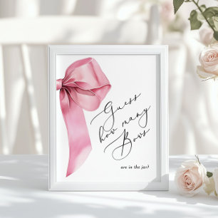 Hoeveel bogen zitten er in het baby shower poster
