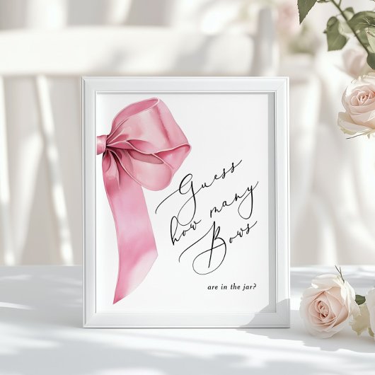 Hoeveel bogen zitten er in het baby shower poster