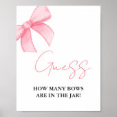 hoeveel boog zijn in het jar Bow vrijgezellenfeest Poster (Voorkant)