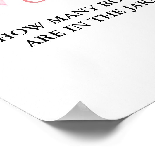 hoeveel boog zijn in het jar Bow vrijgezellenfeest Poster (Hoek)