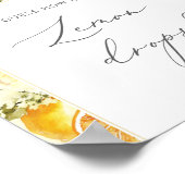 Hoeveel citroendruppels zitten er op de poster in  (Hoek)