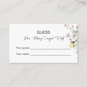 Hoeveel Cowgirl laarzen! wilde-bloem-Vrijgezellenf Informatiekaartje