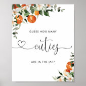 Hoeveel delen staan er in de pot? poster (Voorkant)