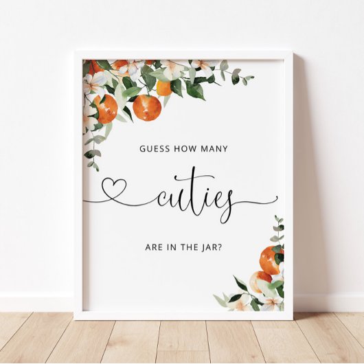 Hoeveel delen staan er in de pot? poster