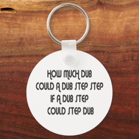 Hoeveel Dub-stap Sleutelhanger (Voorkant)